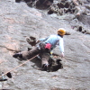 scalare sulla roccia